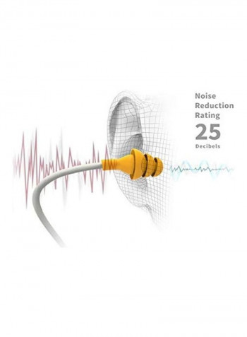 Discord Bluetooth Wireless Earbuds Yellow/Grey