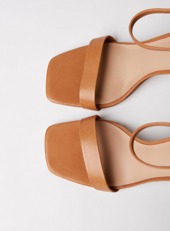 Afendaven High Heel Sandals Light Brown