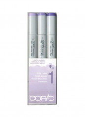 3-Piece Sketch Color Fusion Permanent Marker Violet