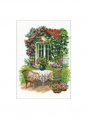 Morning In The Country Cross Stitch Kit Set Red/Green/Brown reviews Morning In The Country Cross Stitch Kit Set Red/Green/Brown