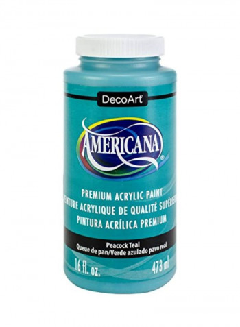 طلاء أكريليك من أمريكانا Peacock Teal