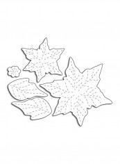 Leaf Shaped Die Cuts White/Black reviews Leaf Shaped Die Cuts White/Black