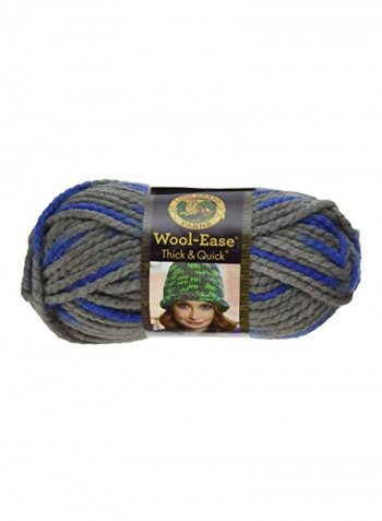 Wool-Ease Thick And Quick Yarn Bluebird 4.4x8.8x4.4inch