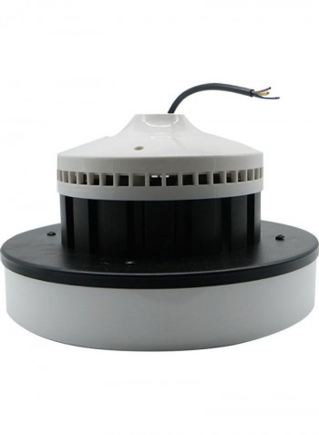 Mining Chandelier Ceiling LED Light White/Black 30 x 30 x 25centimeter