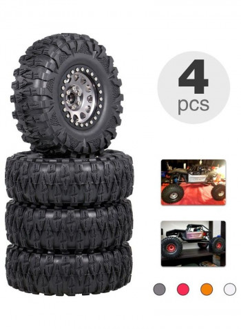 4-Piece Crawler RC Tire