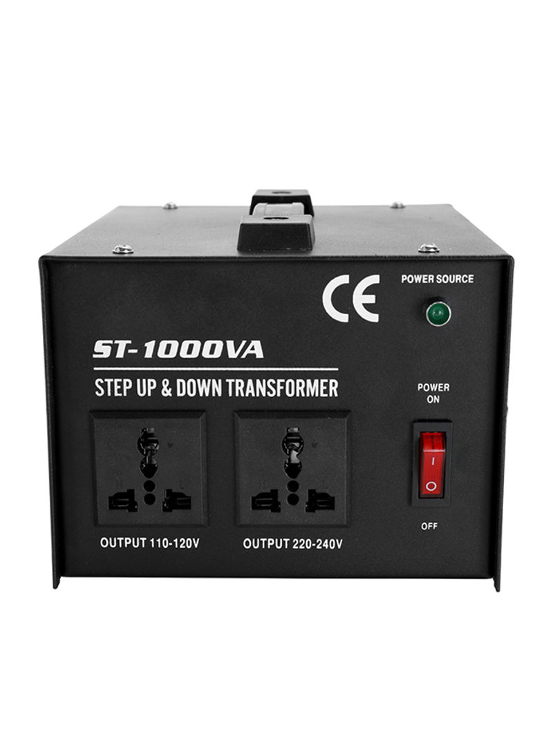 Household Electrical Appliance Voltage Converter Black 28x16x20centimeter