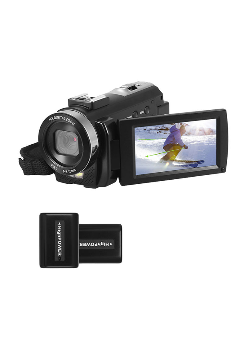 HDV-201LM 1080P FHD Digital Video Camcorder With Accessories