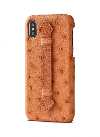 Protective Case Cover for Apple iPhone X Brown