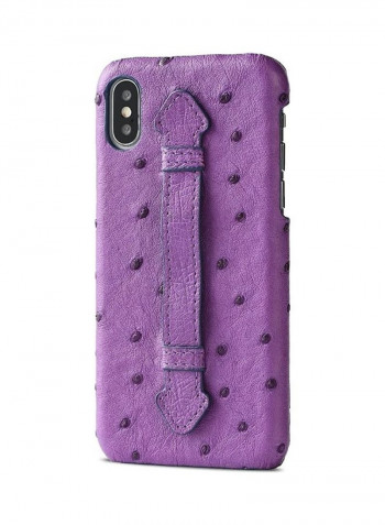 Protective Case Cover For Apple iPhone X Purple