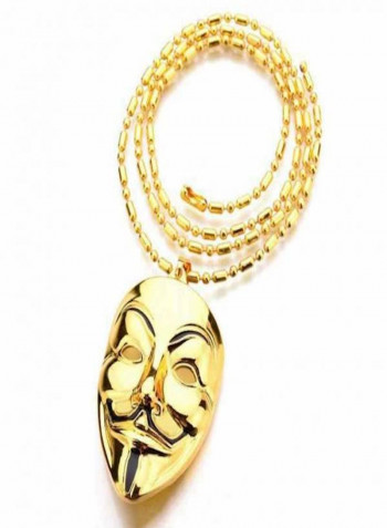 18 Karat Gold Plated Pendant Necklace
