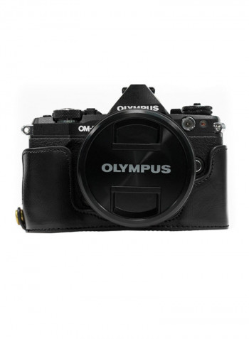 Half-Bottom Protective Camera Case Black