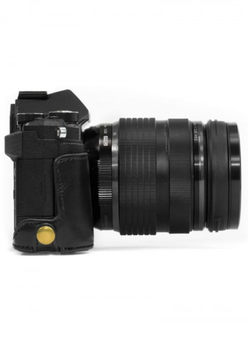 Half-Bottom Protective Camera Case Black