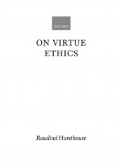 On Virtue Ethics Paperback