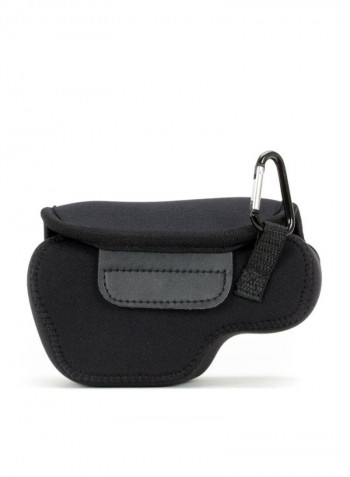 Protective Camera Case With Carabiner For Nikon Black