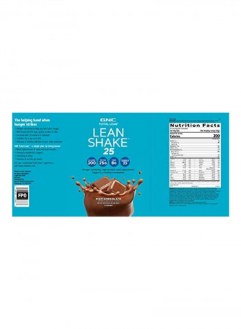 Lean Shake 25 Protein Meal Replacement - Rich Chocolate
