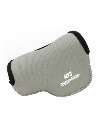 Protective Camera Case With Carabiner For Fujifilm X30 Grey