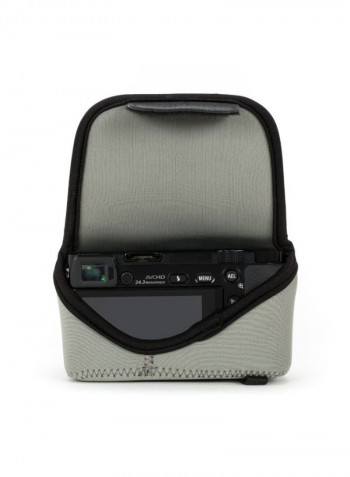 Protective Camera Case With Carabiner For Fujifilm X30 Grey