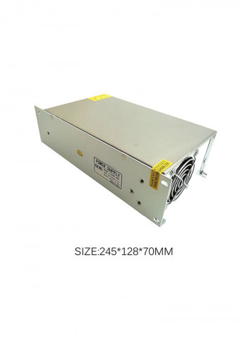 Professional Fixed Voltage Power Supply Silver