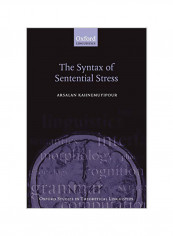 The Syntax Of Sentential Stress Paperback