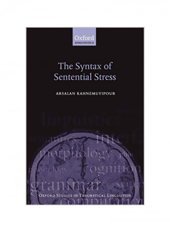 The Syntax Of Sentential Stress Paperback