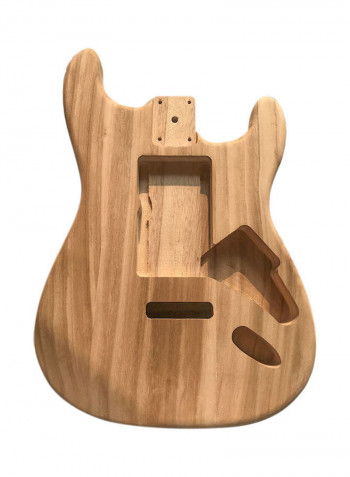 Unfinished Electric Guitar Barrel
