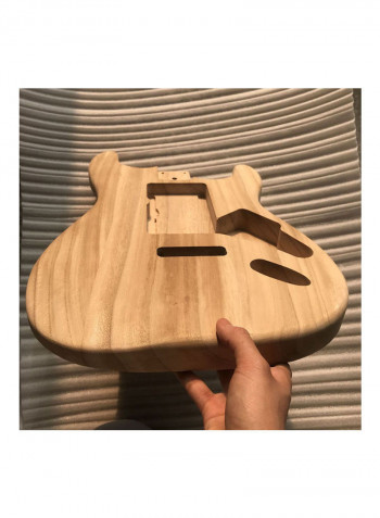 Unfinished Electric Guitar Barrel