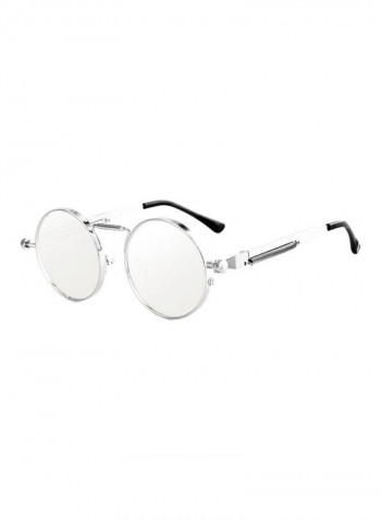 Men's Round Sunglasses - Lens Size: 66 mm