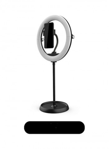 Foldable Selfie Ring Light White
