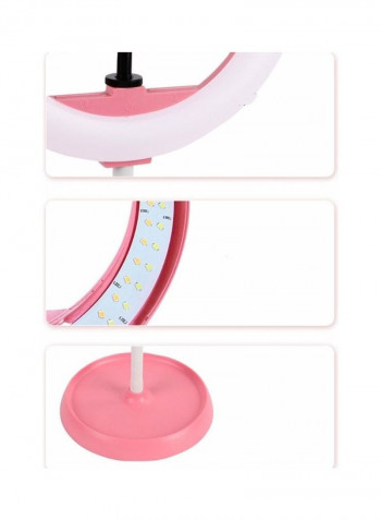 Foldable Selfie Ring Light White