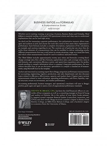 Business Ratios And Formulas: A Comprehensive Guide Paperback 3