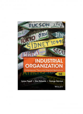 Industrial Organization: Contemporary Theory And Empirical Applications Paperback