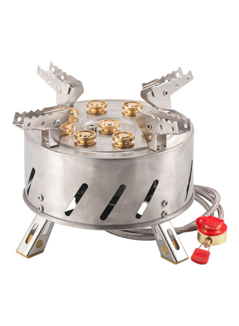 Portable Outdoor Self-Driving Tour Nine-Head Camping Stove