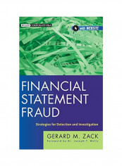 Financial Statement Fraud: Strategies For Detection And Investigation Hardcover