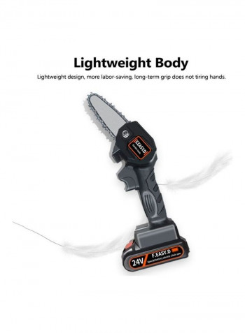 Portable Electric Pruning Saw Grey/Black