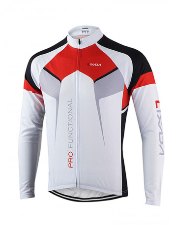 Cycling Long Sleeve Jersey With Pant Suit