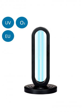 Portable Ultraviolet Mite Lamp Black 48 x 18 x 18centimeter