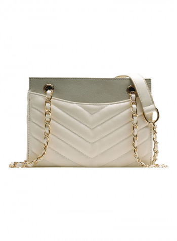 Women's Shoulder Bag Beige