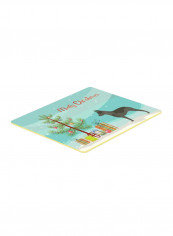 Australian Cattle Dog Christmas Kitchen Mat Multicolour 11 x 14inch