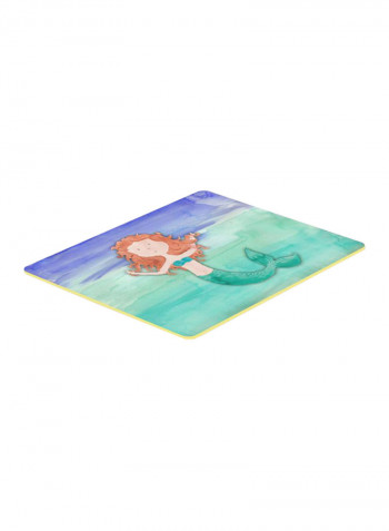 Ginger Mermaid Kitchen Mat Multicolour 11 x 14inch