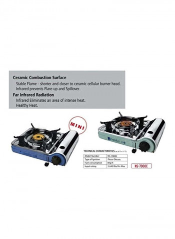 Portable Stove Case NS7000C/BL Blue/Silver