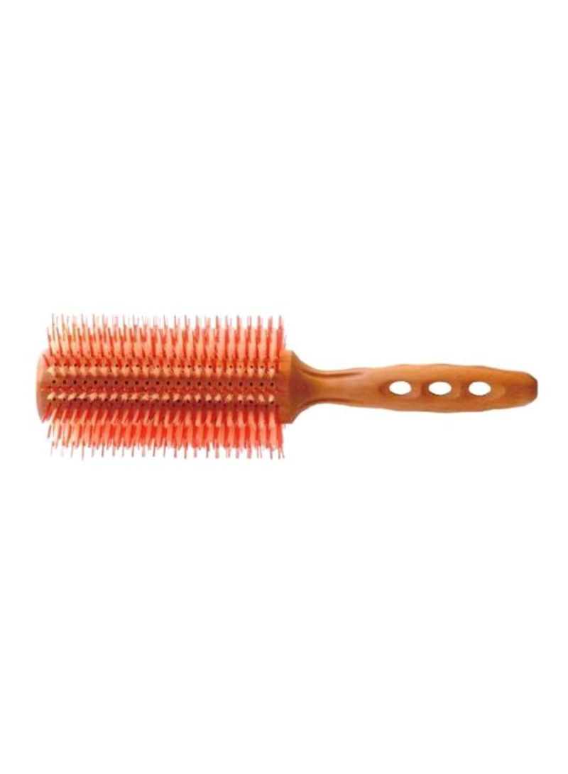 Curl Shine Styler Round Brush. Orange