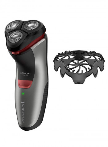 Precision Plus Head Lithium Powered Electric Shaver Grey/Black