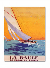 La Baule Canvas Wall Art Multicolour 18 x 24inch