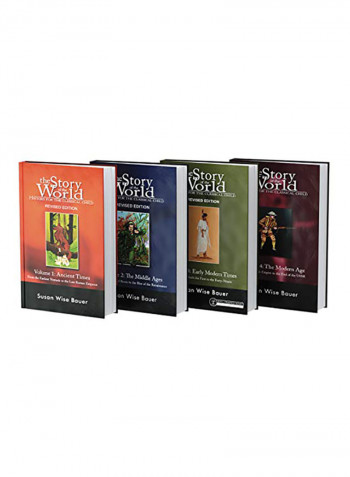 The Story Of The World (Set Of 4 Books) Hardcover English by Susan Wise Bauer