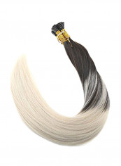 Keratin Fusion Real Hair Extension Dark Brown/Light Blonde 22inch