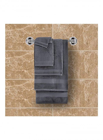 6-Piece Turkish Towel Set Grey
