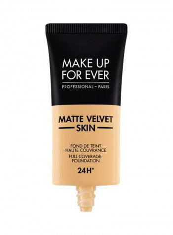 Matte Velvet Full Coverage Foundation Y245 Soft Sand