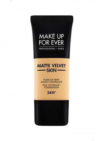 Matte Velvet Full Coverage Foundation Y245 Soft Sand