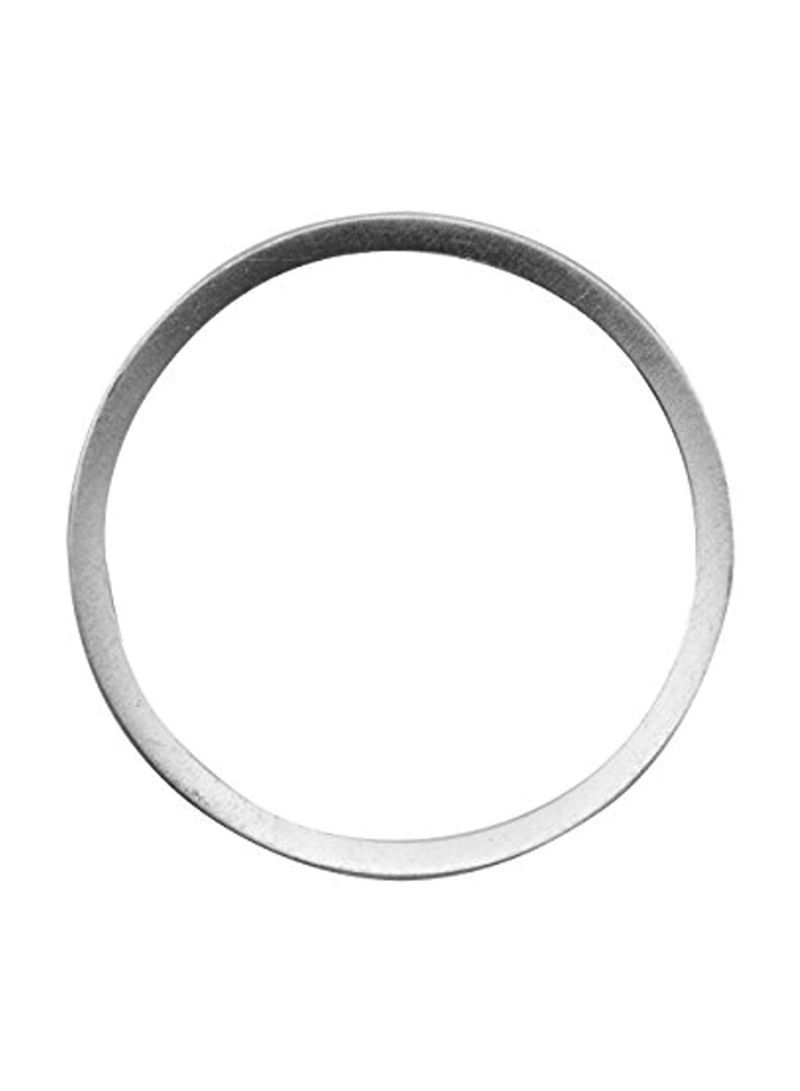 15-Piece Tag Press Rings Silver