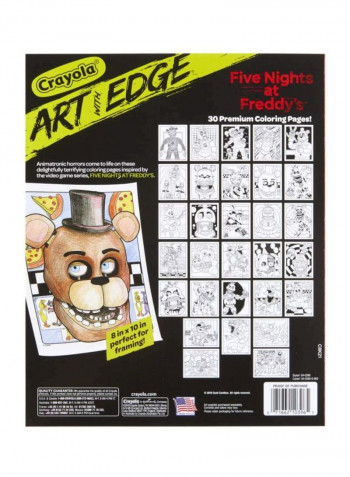 30-Piece Five Nights At Freddy's Coloring Pages